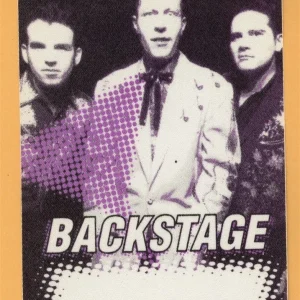 Reverend Horton Heat 1996 Martini Time Concert Tour Backstage Pass