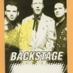 Reverend Horton Heat 1996 Martini Time Concert Tour Backstage Pass