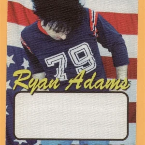 Ryan Adams 2001 Concert Tour All Access Backstage Pass