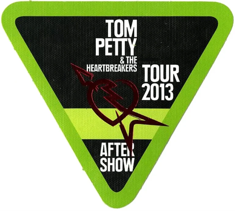 Tom Petty 2013 Concert Tour After Show Backstage Pass