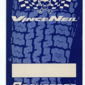 Motley Crue Vince Neil Concert Tour Backstage Pass