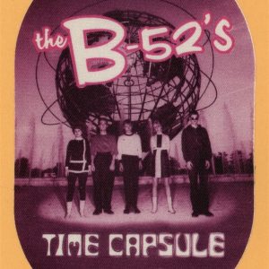 B-52's 1998 Time Capsule Concert Tour VIP Backstage Pass