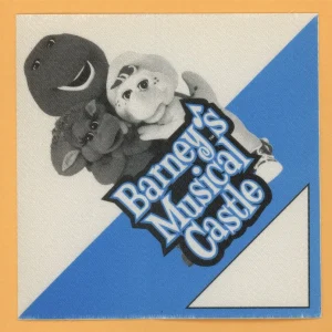 Barney's Musical Castle 1999 Concert Tour Backstage Pass