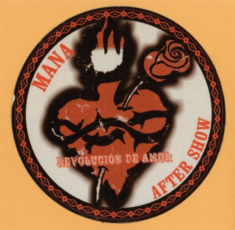 Mana 2002 Revolucion de Amor Concert Tour Aftershow Backstage Pass