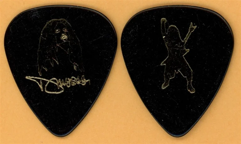 Pantera Dimebag Darrell Abbott Vintage Guitar Pick - 2007 NAMM Tribute Tour
