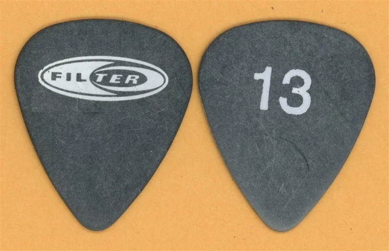 Filter Frank Cavanaugh Vintage Guitar Pick - 1999 Title Of Record Tour