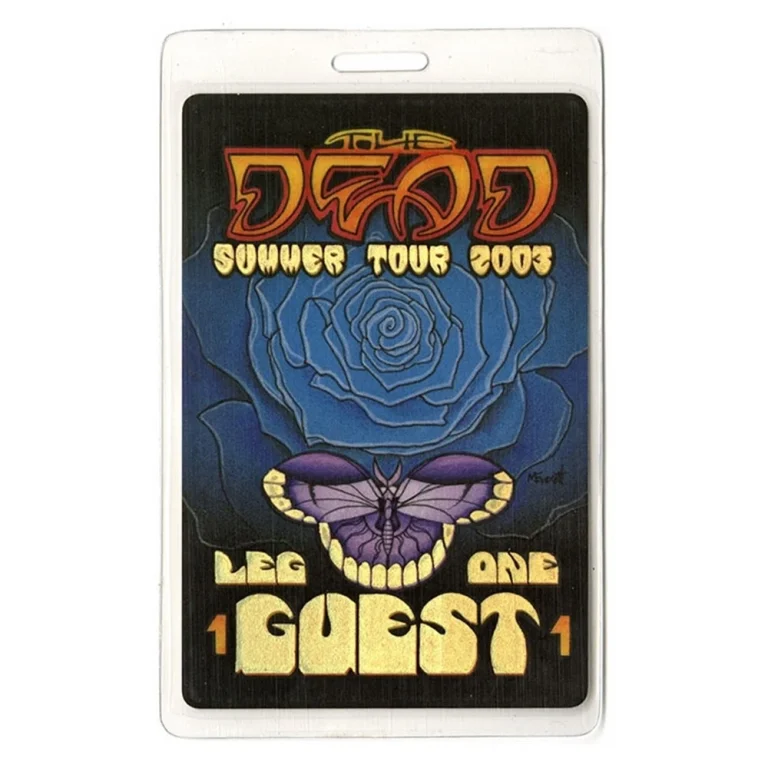 Grateful Dead 2003 Summer Getaway Laminated Backstage Pass Bob Weir Lesh Hart