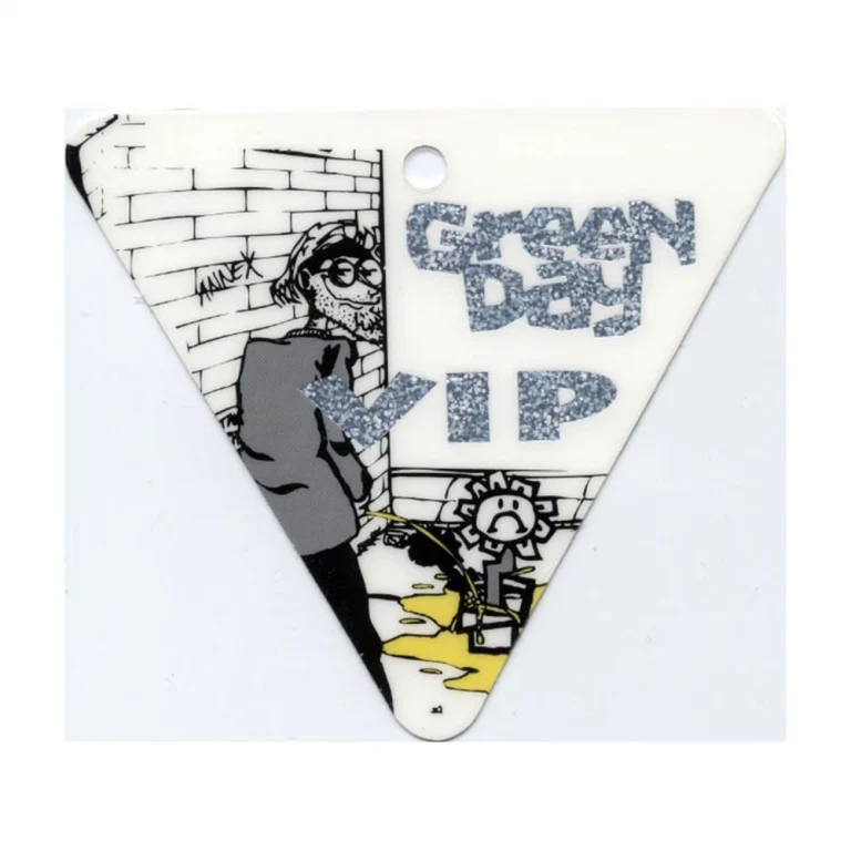 Green Day 1992 Kerplunk Concert Tour VIP Laminated Backstage Pass