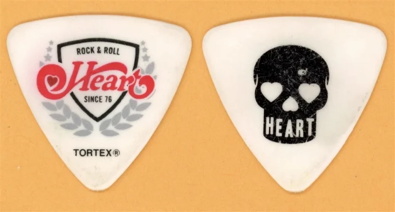 Heart Dan Rothchild Vintage Guitar Pick - 2014 World Tour
