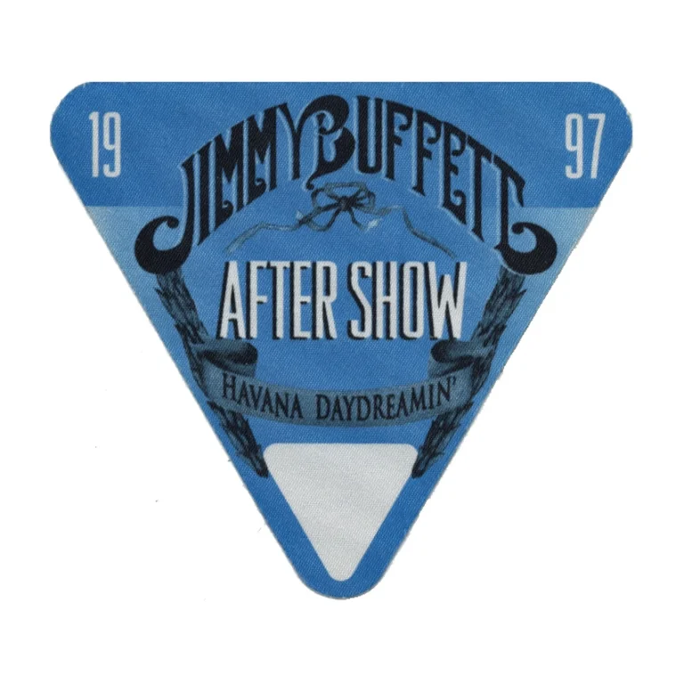 Jimmy Buffett 1997 Havana Daydreamin Concert Tour Aftershow Backstage Pass