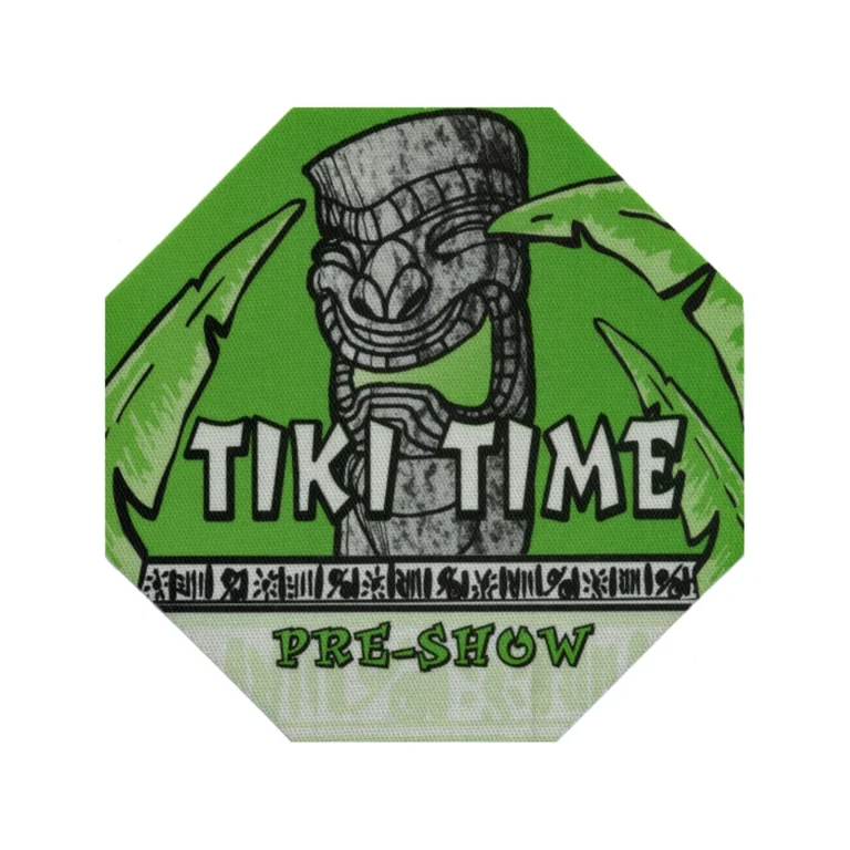 Jimmy Buffett 2003 Tiki Time Concert Tour Preshow Backstage Pass