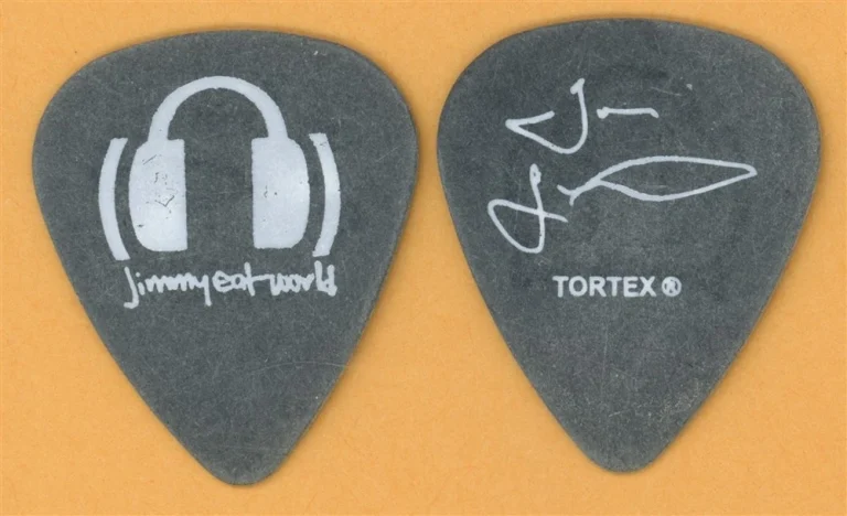 Jimmy Eat World Tom Linton Vintage Guitar Pick - 2003 Bleed American Tour