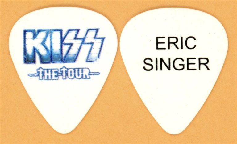 KISS Eric Singer Vintage Guitar Pick - 2012 The Tour