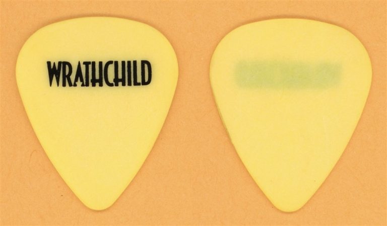 Wrathchild America Jay Abbene Vintage Guitar Pick - 1989 Climbin' the Walls Tour