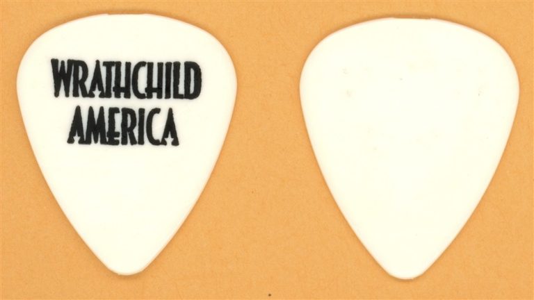 Wrathchild America Jay Abbene Vintage Guitar Pick - 1991 3-D Tour