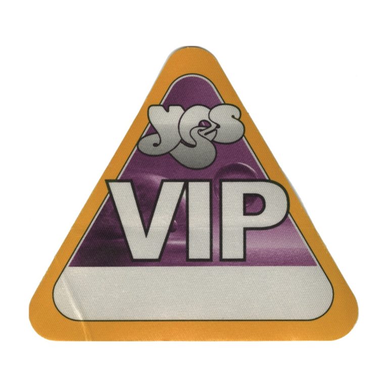 Yes 2002 Magnification Concert Tour VIP Backstage Pass