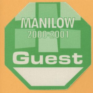 Barry Manilow 1999 LIVE Concert Tour GUEST Backstage Pass