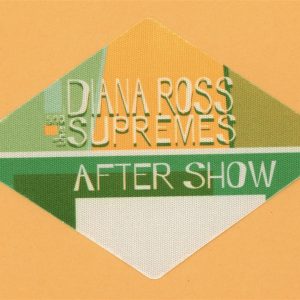 Diana Ross & The Supremes 2000 Return To Love Concert Tour AFTER Backstage Pass