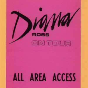 Diana Ross 1987 Red Hot Rhythm & Blues Concert Tour AAA Backstage Pass