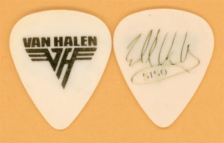 Van Halen EVH Vintage Guitar Pick - 1986 5150 Tour
