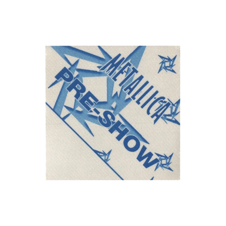 Metallica 1997 Load Concert Tour Preshow Backstage Pass