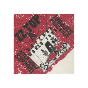 ZZ Top 1994 Antenna Concert Tour Support Aftershow Backstage Pass