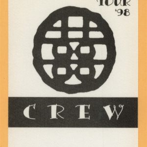 James Taylor 1998 Hourglass Concert Tour CREW Backstage Pass