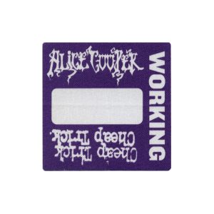 Alice Cooper 2005 Cheap Trick Dirty Diamonds Concert Tour Working Backstage Pass