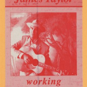 James Taylor 2002 October Road Concert Tour WORKING Backstage Pass