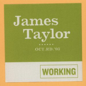 James Taylor 2003 October Road Concert Tour WORKING Backstage Pass