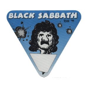 Black Sabbath 1999 Reunion Concert Tour After Show Backstage Pass