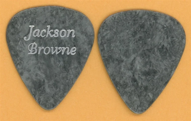 Jackson Browne Vintage Guitar Pick - 2002 Naked Ride Home Tour
