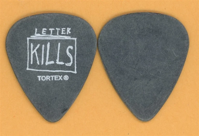 Letter Kills Vintage Guitar Pick - 2004 US Tour