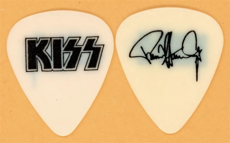 KISS Paul Stanley Translucent Vintage Guitar Pick - 2003 World Domination Tour