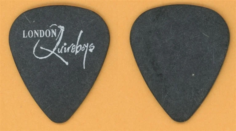London Quireboys Vintage Tour Guitar Pick