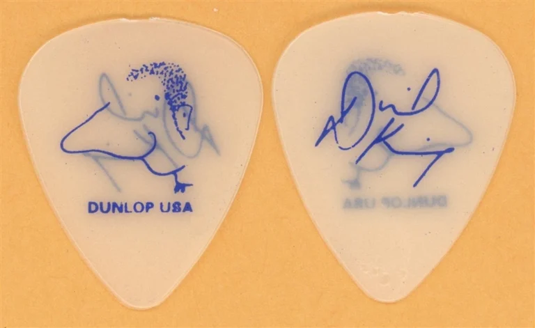 Flogging Molly Dave King Vintage Tour Guitar Pick - 2008 Float Tour