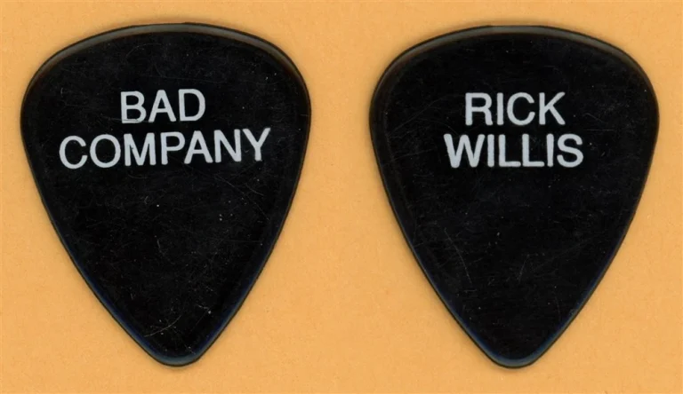 Bad Company Rick Willis Vintage Guitar Pick - 1996 Company of Strangers Tour