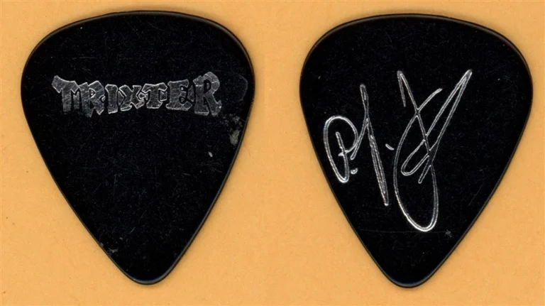 Trixter P. J. Farley Vintage Guitar Pick - 1990 Trixter Tour