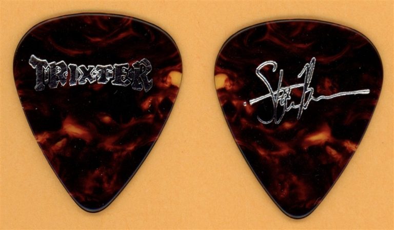 Trixter Steve Brown Vintage Guitar Pick - 1990 Trixter Tour
