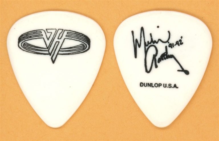 Van Halen Michael Anthony Guitar Pick - 1991 For Unlawful Carnal Knowledge Tour