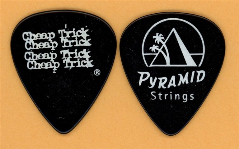 Cheap Trick Tom Petersson Vintage Guitar Pick - 2003 Special One Tour