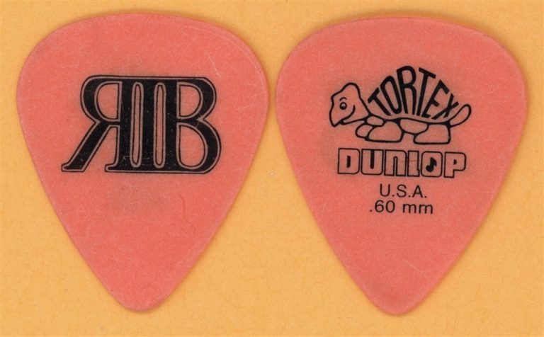 RIB Unknown Artist Band Vintage Tour Guitar Pick