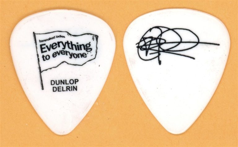 Barenaked Ladies Ed Robertson Guitar Pick - 2003 Everything to Everyone Tour