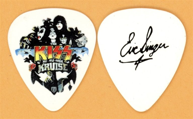 KISS Eric Singer Vintage Guitar Pick - 2012 KISS KRUISE Alive 35 Tour