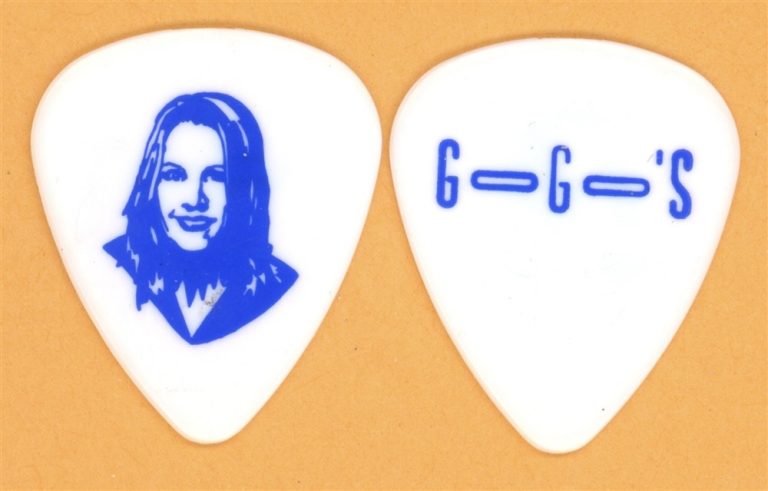 The Go-Go's Charlotte Caffey Vintage Guitar Pick - 1999 Reunion Tour