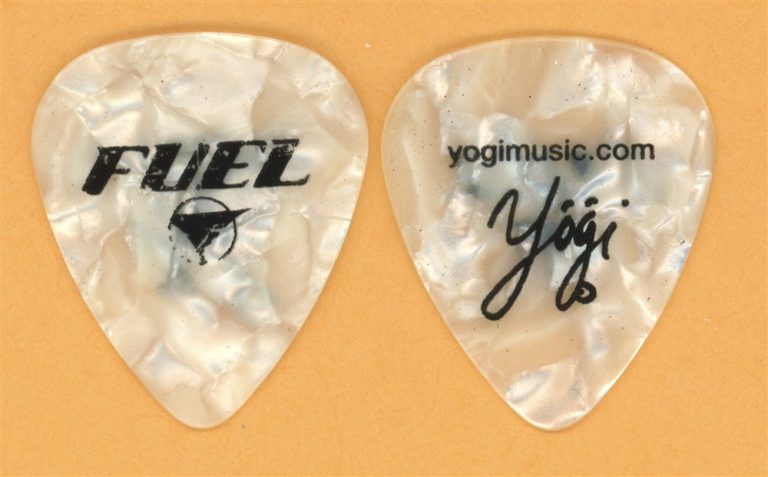 Fuel Yogi Lonich Vintage Guitar Pick - 2010 Numbers Tour