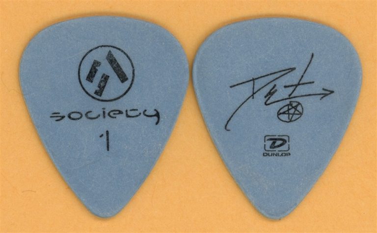 Society 1 One Dirt Vintage Guitar Pick - 2005 The Bigness Tour