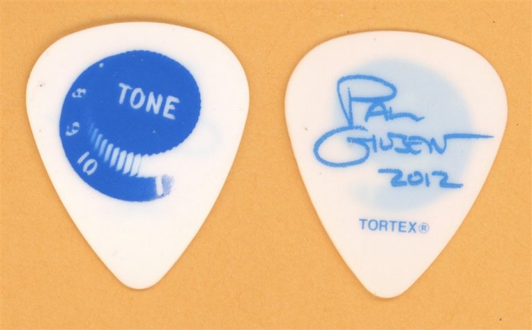 Mr. Big Paul Gilbert Tone Knob Vintage Guitar Pick - 2012 Solo Tour