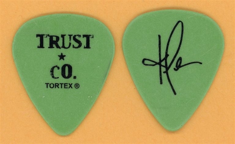 Trust Company Kevin Palmer Vintage Guitar Pick - 2003 True Parallels Tour