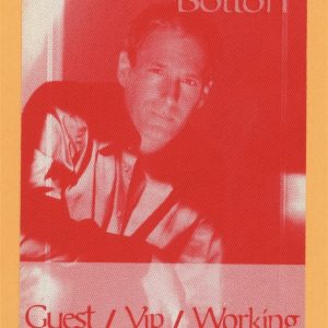 Michael Bolton 2002 Concert Tour Backstage Pass